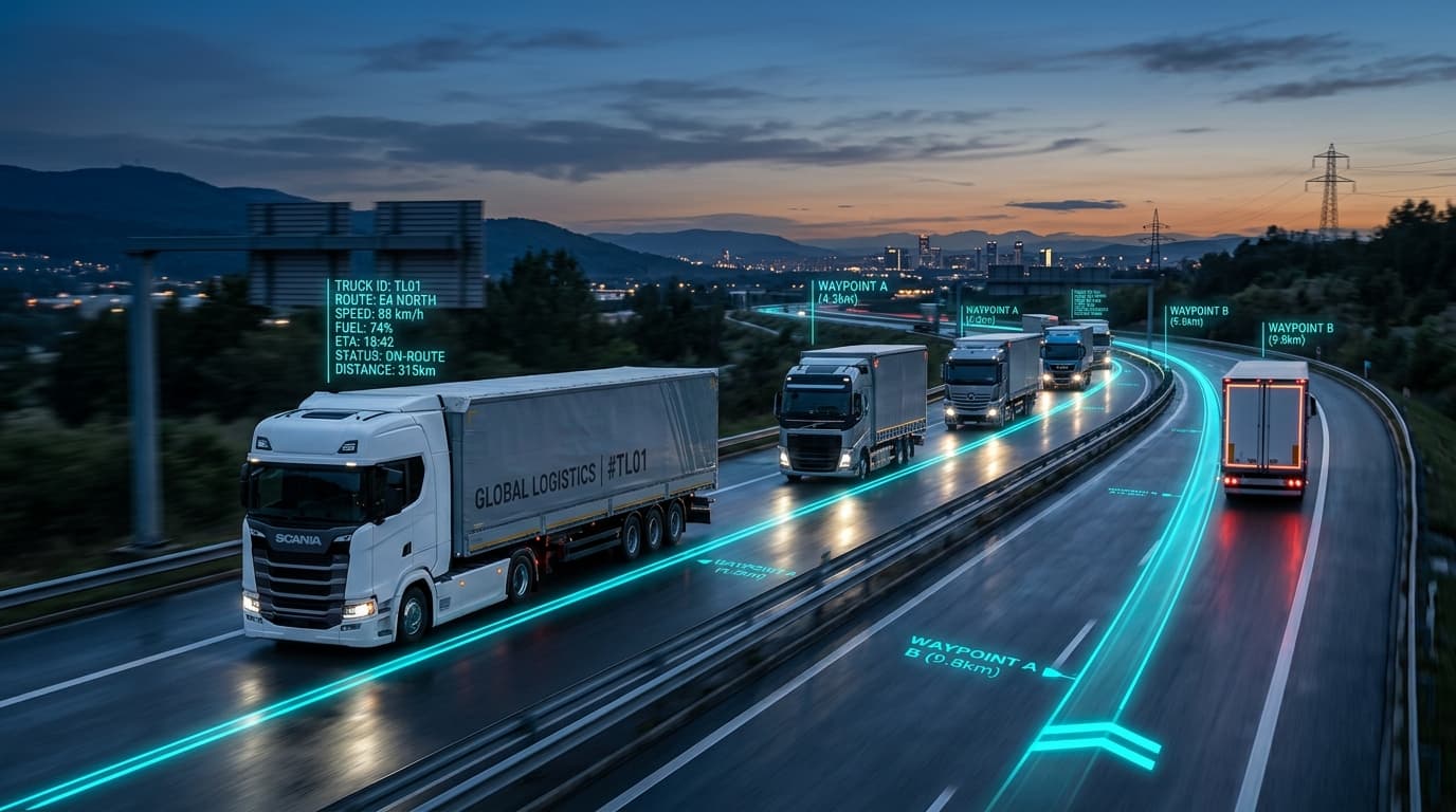 Smart Fleet Telematics Highway Corridor