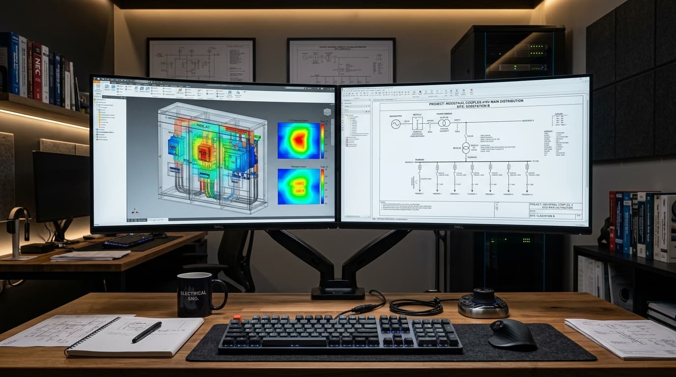 3D CAD Modeling & Load Flow Simulation